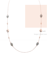 Collana Bronzallure Donna Pepite in Lega metallica Quarzo WSBZ01814GR - WSBZ01814GR